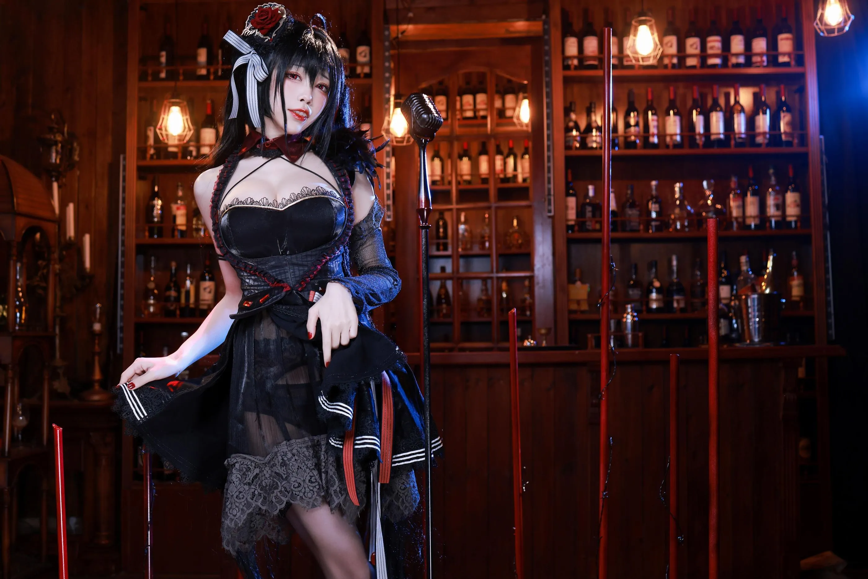 水淼aqua – NO.76 大凤 打歌服 [45P]插图3